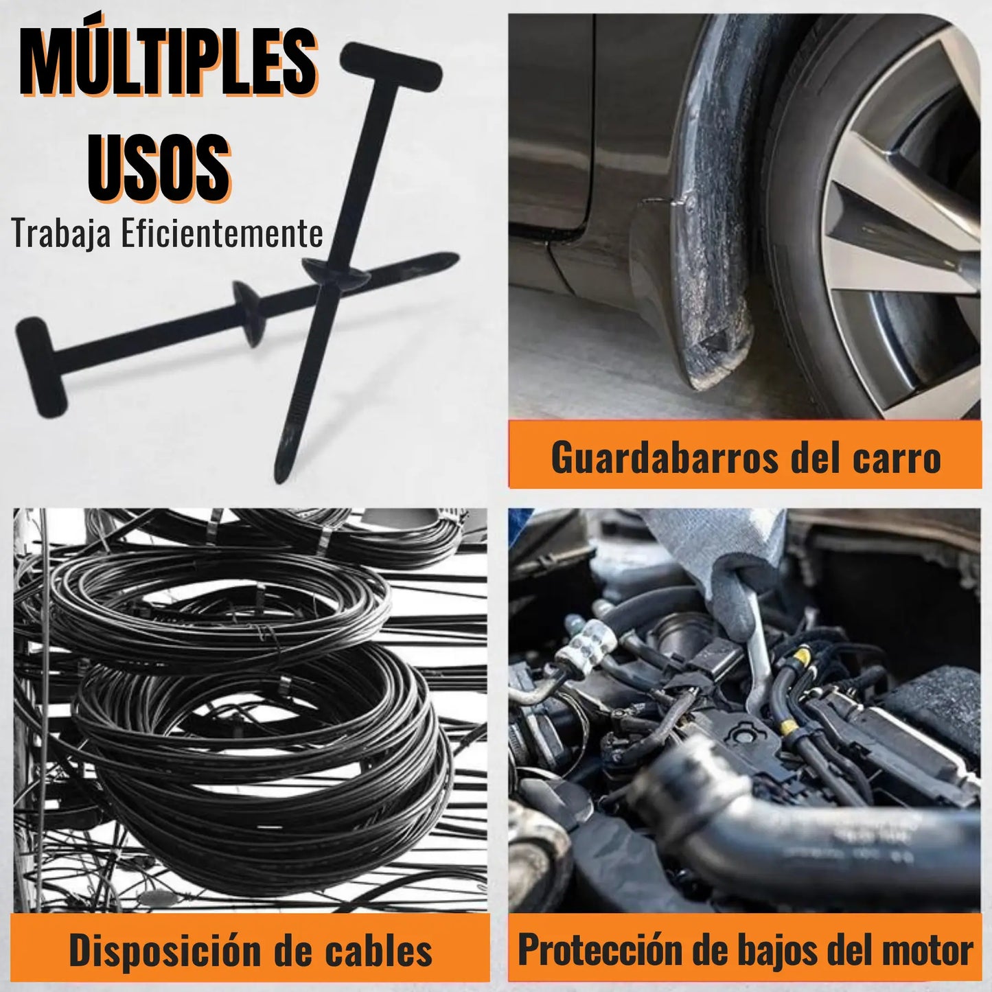 Sujetador Plastico