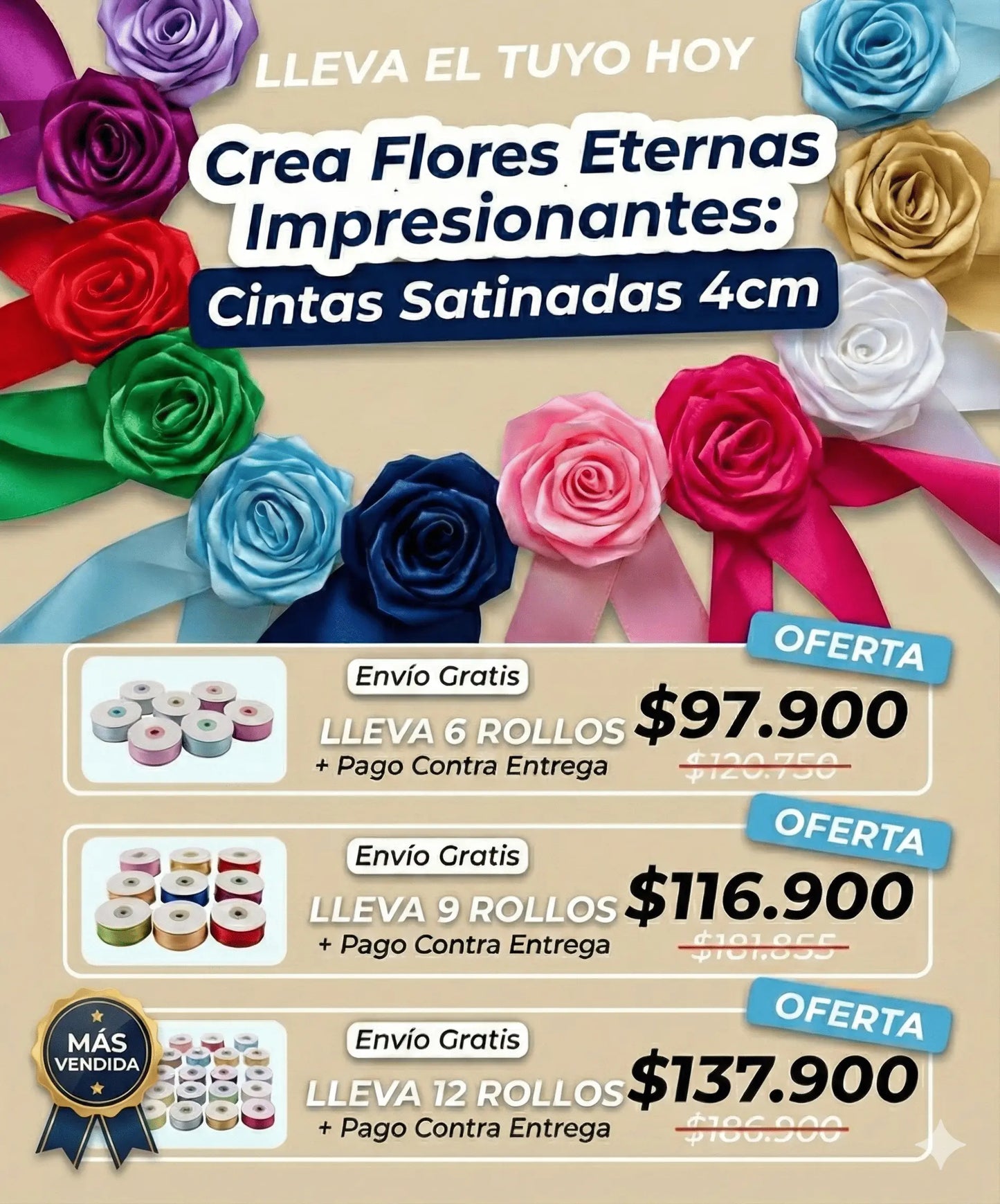 Cinta Raso (Una Cara)