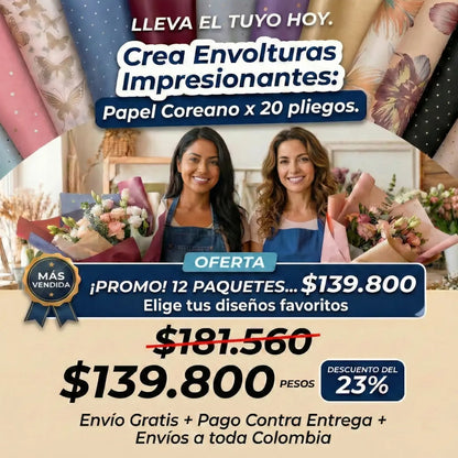 Papel Coreano - Elige tu diseño